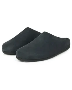 Clogs aus Leder - Blau
