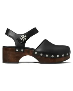 Clogs mit Drehverschluss - Schwarz