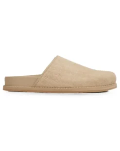 Clogs mit Monogramm - Nude