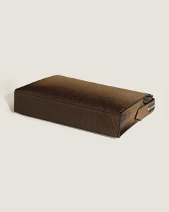 Clutch aus Corteccia-Sfumato-Leder - Sandfarben - Leder - MB220270 - Clutches