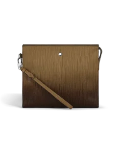 Clutch aus Corteccia-Sfumato-Leder - Sandfarben - Leder - MB220270 - Clutches