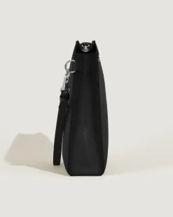 Clutch aus Sartorial Leder - Schwarz - Leder - MB198860 - Etuis