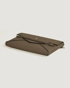 Clutch Montblanc Envelope - Haselnussbraun - Leder - MB220211 - Clutches