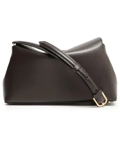 Clutch T-Lock aus Leder Black