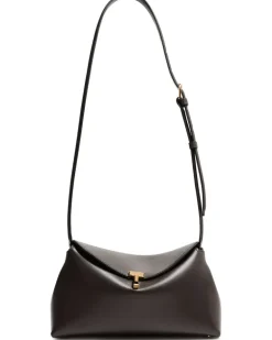 Clutch T-Lock aus Leder Black