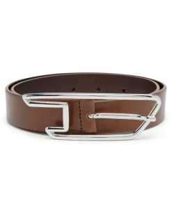 3 cm Gürtel aus pull-up Leder - Gürtel - Damen - Braun