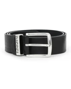 3.9cm Gürtel mit Kontrastschlaufen - Gürtel - Herren - Schwarz