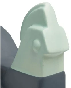 Cock Keramikfigur - Grau