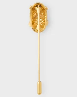 COCKTAIL PIN Pin Goldfarben