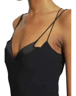 Cocktail Slip Dress Black
