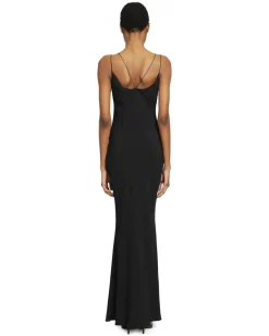 Cocktail Slip Dress Black