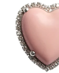 Coeur Hyperbole Brosche - Silber