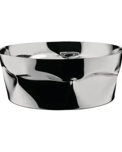 Compressioni Servierschale (24,5cm x 10cm) - Silber