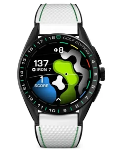Connected Golf Armbanduhr 45mm - Schwarz
