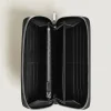Continental-Brieftasche 12 cc mit Reißverschluss aus Soft Leder - Schwarz - Leder - MB220330 - Brieftaschen