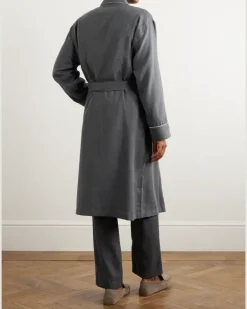 Cotton Robe Blue
