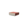 Couchtisch Bloc - Rot - Hochdruck-Laminat - Designer Pauline Deltour