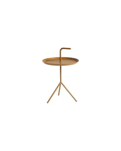 Couchtisch Don't Leave Me - Braun - lackierter Stahl - Designer Thomas Bentzen