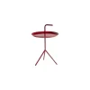 Couchtisch Don't Leave Me - Rot - lackierter Stahl - Designer Thomas Bentzen