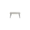 Couchtisch Metal - Grau - lackierter Stahl