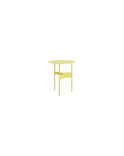 Couchtisch Shim - Gelb - thermolackierter Stahl - Designer Jonas Trampedach