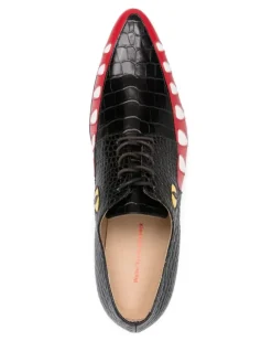 Crocodile Schuhe - Schwarz