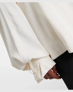 Cropped-Trenchcoat Elva Weiß