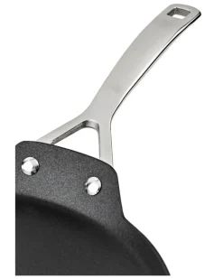 Crêpes-Pfanne Aluminium Antihaft schwarz