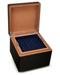 Cube Stiftbox mit Logo-Detail - Schwarz