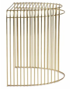 Curva Beistelltisch - Gold