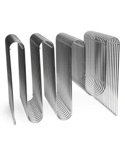 Curva' Magazinhalter - Silber