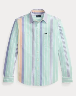 Custom-Fit Oxford-Arbeitshemd Blue