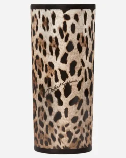 Cylindrical Porcelain Vase - Vasen Multicolor