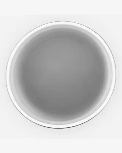 Cylindrical Porcelain Vase - Vasen Multicolor