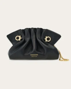 Damen Anhänger Ferragamo Soft Bag Schwarz