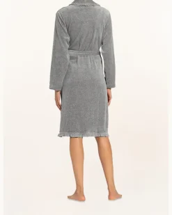 Damen-Bademantel Ariel grau