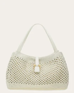 Damen Ferragamo Mia Totebag (L) Weiß