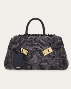 Damen Handtasche Hug (XS) Grau