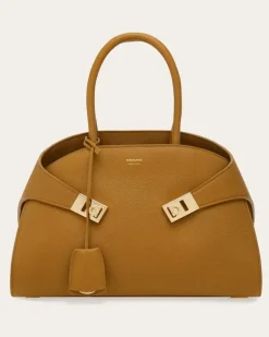 Damen Hug Handtasche (M) Beige