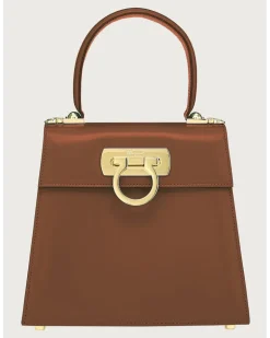 Damen Iconic Top Handle (S) Braun