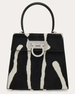 Damen Iconic Top Handle (S) Schwarz