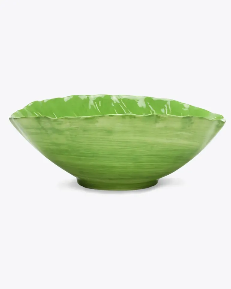 Damen Lettuce Ware Servierschüssel in Grün Green