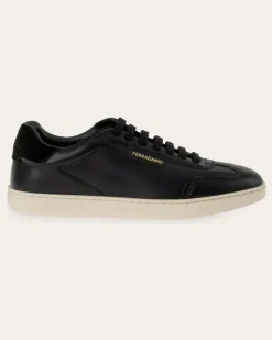 Damen Low-Top-Sneaker Schwarz Größe