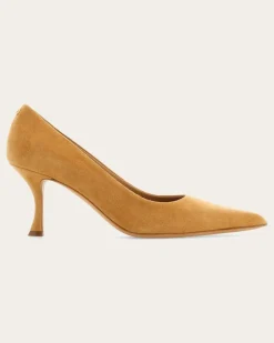 Damen Pumps Beige Größe