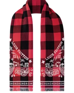 Damier Buffalo Stola Red