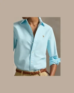 Das klassische Classic-Fit Oxfordhemd Blue