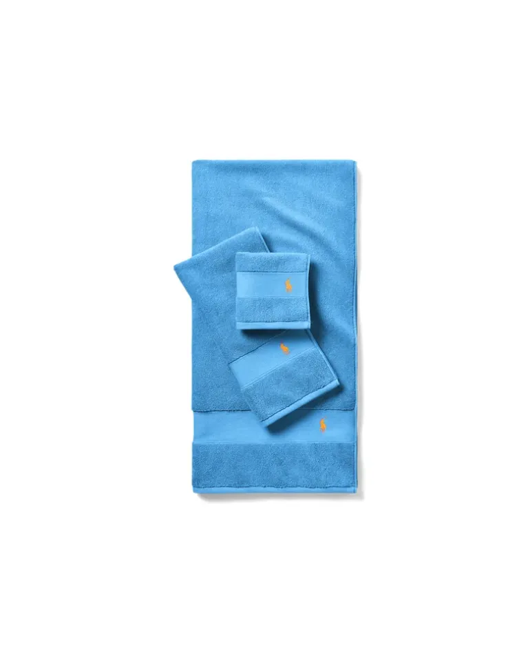 Das Polo-Handtuch und Blue