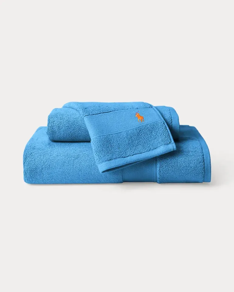 Das Polo-Handtuch und Blue