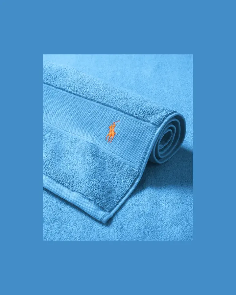 Das Polo-Handtuch und Blue