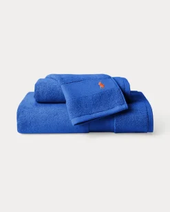 Das Polo und Badematte Blue